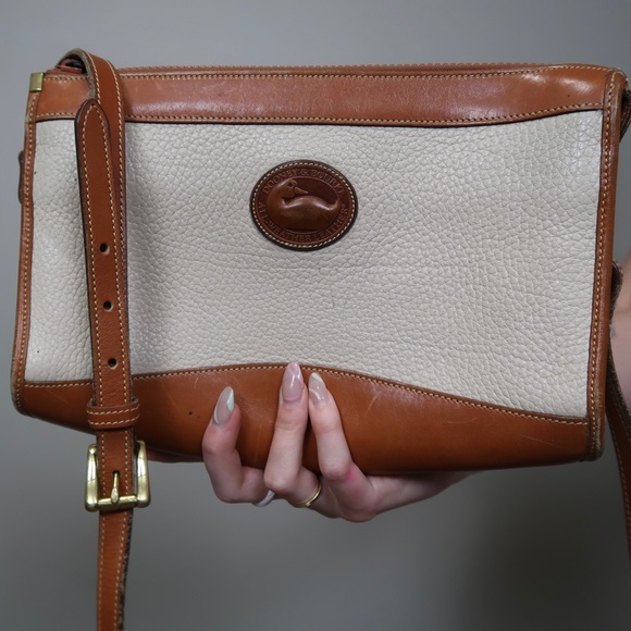 Vintage 1980s classic Dooney & Bourke leather bag - Picture 3 of 10